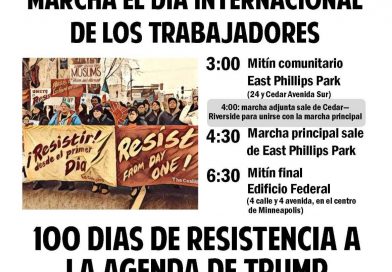 Como cada año, trabajadores e inmigrantes marchan el 1ro de Mayo en Minneapolis